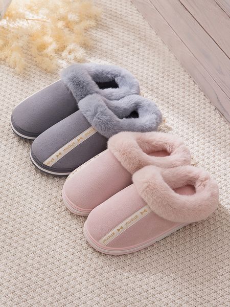 women's home couple flat warm plush shoes woman soft indoor cover heel female shoes cotton women footwear winter slippers, Black
women's home couple flat warm plush shoes woman soft indoor cover heel female shoes cotton women footwear winter slippers, Black