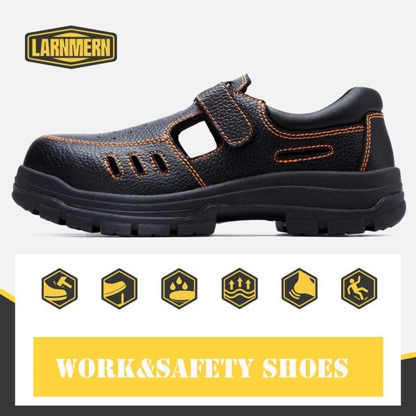 mens work safety shoes steel toe cap leather safety work sandals men summer toe shoes non-slip rubber, Black
mens work safety shoes steel toe cap leather safety work sandals men summer toe shoes non-slip rubber, Black