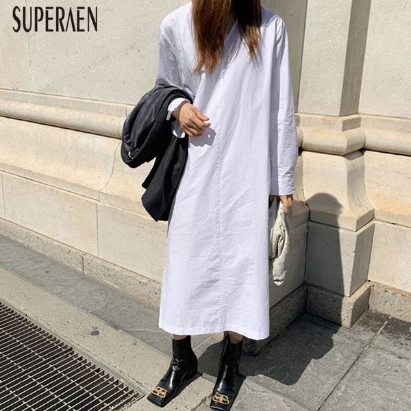 superaen autumn 2019 new solid color v-neck long-sleeved split ladies shirt dress fashion casual women clothing, Black;gray
superaen autumn 2019 new solid color v-neck long-sleeved split ladies shirt dress fashion casual women clothing, Black;gray