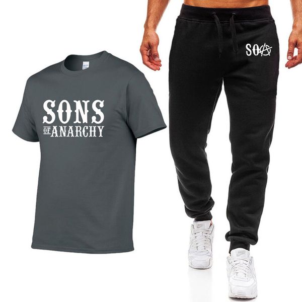 tv soa sons of anarchy cosplay costume mens t-shirt samcro skull print cotton short sleeve t shirts+pants suity
tv soa sons of anarchy cosplay costume mens t-shirt samcro skull print cotton short sleeve t shirts+pants suity
