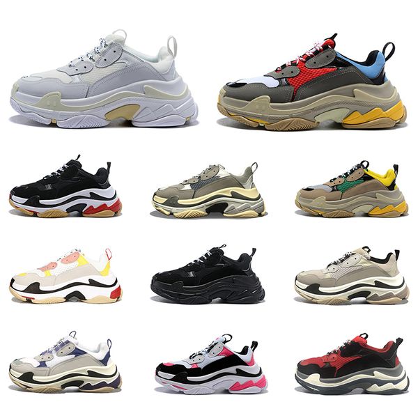 triple s men women shoes platform sneakers vintage black white bred beige pink mens trainers jogging walking size 36-45
triple s men women shoes platform sneakers vintage black white bred beige pink mens trainers jogging walking size 36-45