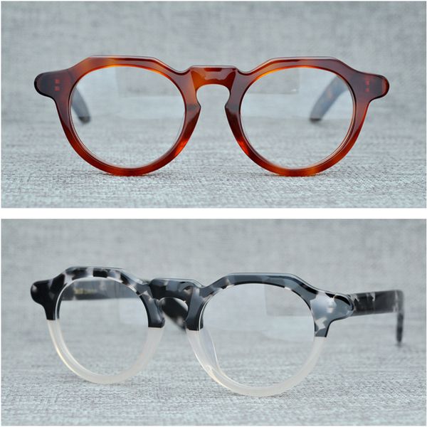 cubojue acetate eye glasses frame men women thick eyeglasses man's optic prescription spectacles vintage novelty tortoise male, Black
cubojue acetate eye glasses frame men women thick eyeglasses man's optic prescription spectacles vintage novelty tortoise male, Black