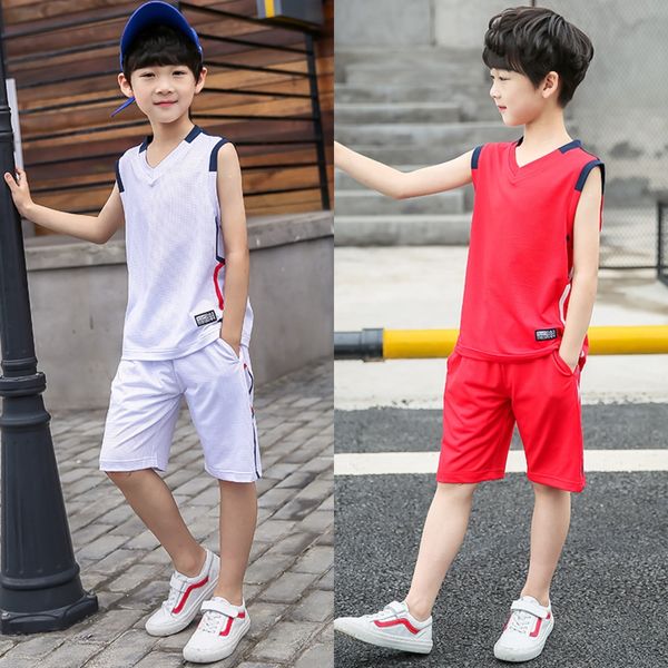 basket ball wear children's wear boys' summer suit 2020 medium and large children's uniform sleeveless sports vest basketball
basket ball wear children's wear boys' summer suit 2020 medium and large children's uniform sleeveless sports vest basketball