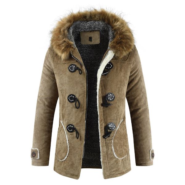 new parka jacket men brand clothing fashion casual cotton-padded thick warm mens coats parkas hooded long overcoats mens clothes, Black
new parka jacket men brand clothing fashion casual cotton-padded thick warm mens coats parkas hooded long overcoats mens clothes, Black