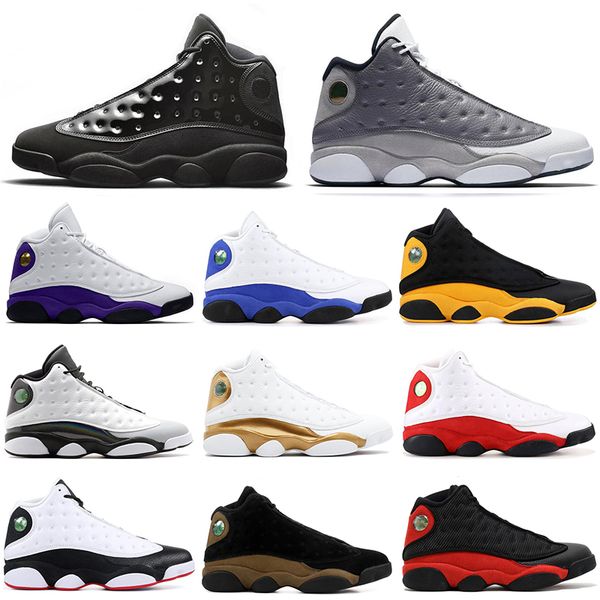 Hot Air Jordan Retro 13 13s Men Basketball Shoes COURT PURPLE bred Cap and gown black cat designer mens trainers sports sneakers
Hot Air Jordan Retro 13 13s Men Basketball Shoes COURT PURPLE bred Cap and gown black cat designer mens trainers sports sneakers