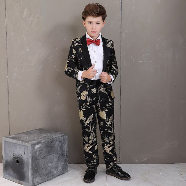 children's tuxedo flower boy's suit boys suit for wedding kids prom suits baby boy floral boy's custom boy, Blue
children's tuxedo flower boy's suit boys suit for wedding kids prom suits baby boy floral boy's custom boy, Blue