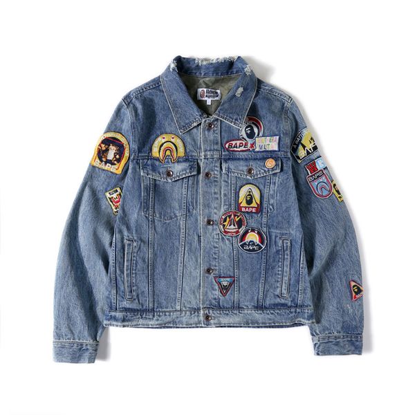 bape mens designer jackets winter jacket fashion men women denim jacket casual hip hop designer jacket mens clothing size m-xxl, Black;brown
bape mens designer jackets winter jacket fashion men women denim jacket casual hip hop designer jacket mens clothing size m-xxl, Black;brown