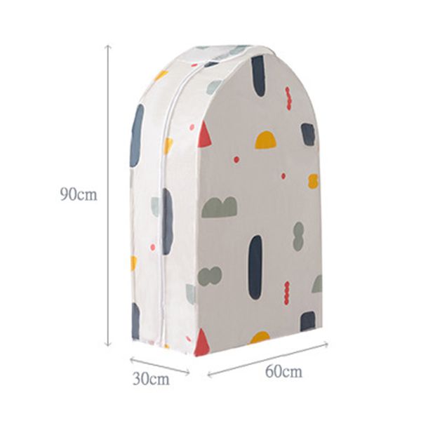 geometric pattern peva dust cover for clothes hanging storage bag reusable hanging bag for winter clothes fur coat protector
geometric pattern peva dust cover for clothes hanging storage bag reusable hanging bag for winter clothes fur coat protector