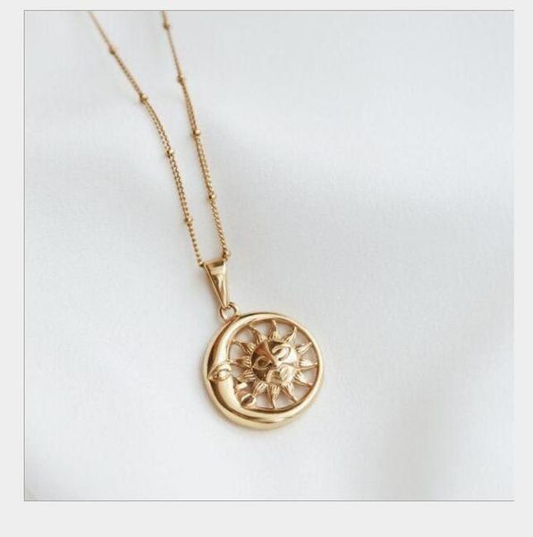 temperament fashion necklace alloy sun moon necklace female short clavicle necklace wy1097, Silver
temperament fashion necklace alloy sun moon necklace female short clavicle necklace wy1097, Silver