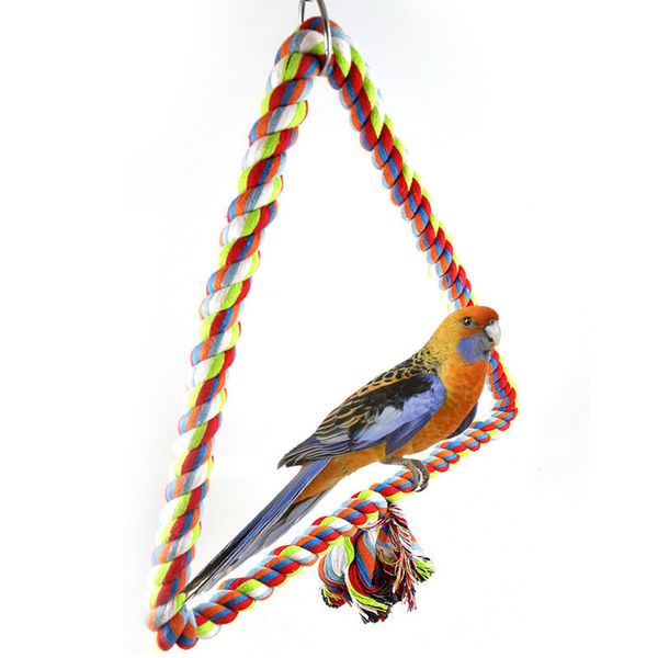colour cotton rope bird inhabit to climb beak grinding toys triangle cotton rope swing small tuba
colour cotton rope bird inhabit to climb beak grinding toys triangle cotton rope swing small tuba