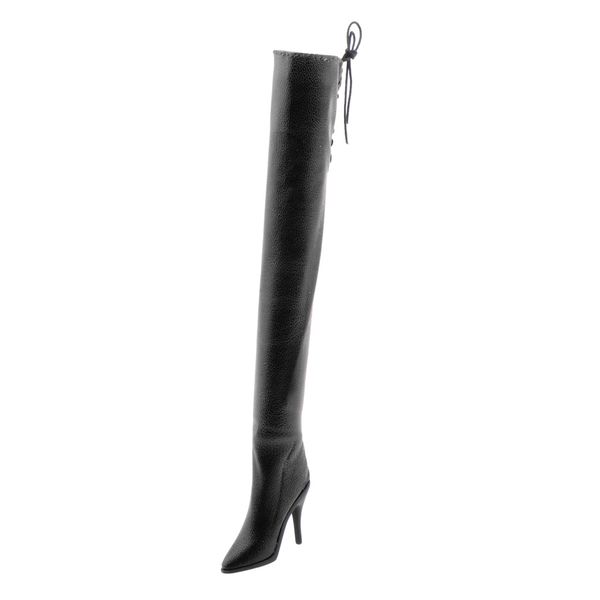 1/6 female shoes over knee high heels boots for 12 inch women dolls body action figure toys - black,red,white
1/6 female shoes over knee high heels boots for 12 inch women dolls body action figure toys - black,red,white