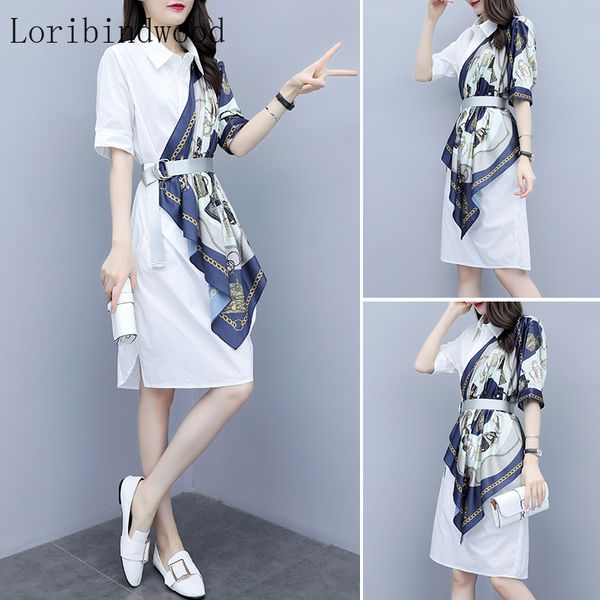 2020 summer chic office ladies shirt dress turn down collar print patchwork dress elegant women's knee length shirt, Black;gray
2020 summer chic office ladies shirt dress turn down collar print patchwork dress elegant women's knee length shirt, Black;gray