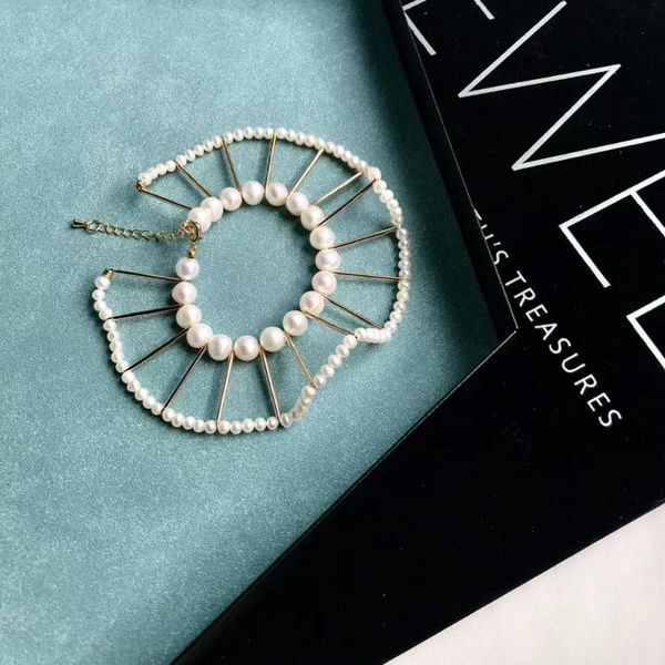 natural fresh-water pearls hand-woven ballet skirt bracelet,original design women bracelet jewelry for wedding party decoration, Black
natural fresh-water pearls hand-woven ballet skirt bracelet,original design women bracelet jewelry for wedding party decoration, Black