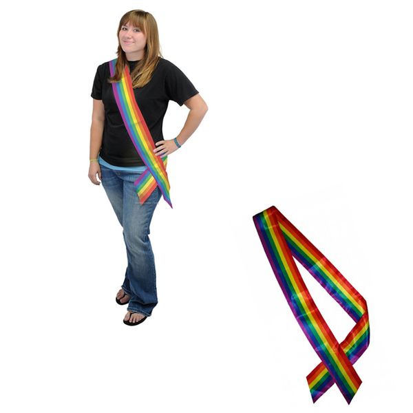 gay pride rainbow satin sash blank satin etiquette sashes theme party event decoration accessory wholesale
gay pride rainbow satin sash blank satin etiquette sashes theme party event decoration accessory wholesale