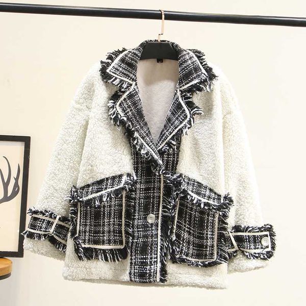 2020 новая весна женщины куртка осень шерстяное пальто женщина вскользь куртки овечьей заплатки куртки воротник отложной большого размера, Black
2020 новая весна женщины куртка осень шерстяное пальто женщина вскользь куртки овечьей заплатки куртки воротник отложной большого размера, Black