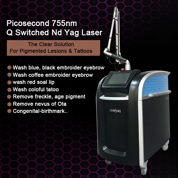 new laser pico laser eyeline pigment tattoo removal machine 1064nm 755nm 532nm picosecond laser beauty equipment, Black
new laser pico laser eyeline pigment tattoo removal machine 1064nm 755nm 532nm picosecond laser beauty equipment, Black