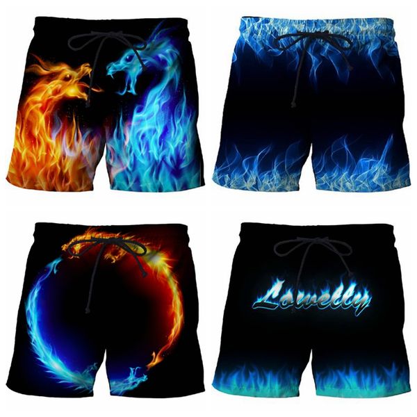 new lce dragon 3d swimming trunks men summer fashion beach pants casual men women swimwear blue flame print surf shorts male, White;black
new lce dragon 3d swimming trunks men summer fashion beach pants casual men women swimwear blue flame print surf shorts male, White;black