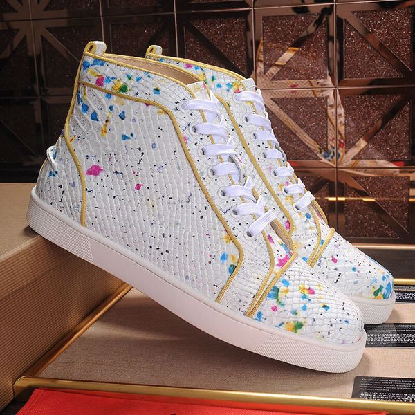 новый red bottoms обувь шипованная шипы flat дизайнер кроссовки для мужчин женщины low cut замша с блестками партии lovers свадьба кожа rive, Black
новый red bottoms обувь шипованная шипы flat дизайнер кроссовки для мужчин женщины low cut замша с блестками партии lovers свадьба кожа rive, Black