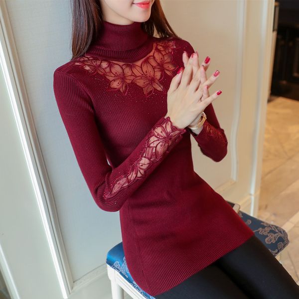 ohclothing new sweater turtleneck pullover sleeve lace sweater 2017 korean autumn couture lace, White;black
ohclothing new sweater turtleneck pullover sleeve lace sweater 2017 korean autumn couture lace, White;black