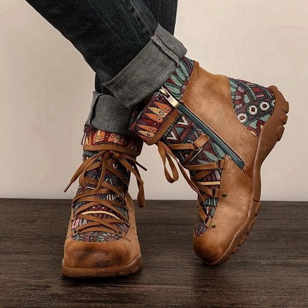 heflashor 2020 embroidered women boots autumn winter boho ladies round toe short boots female lace-up casual dropshipping, Black
heflashor 2020 embroidered women boots autumn winter boho ladies round toe short boots female lace-up casual dropshipping, Black