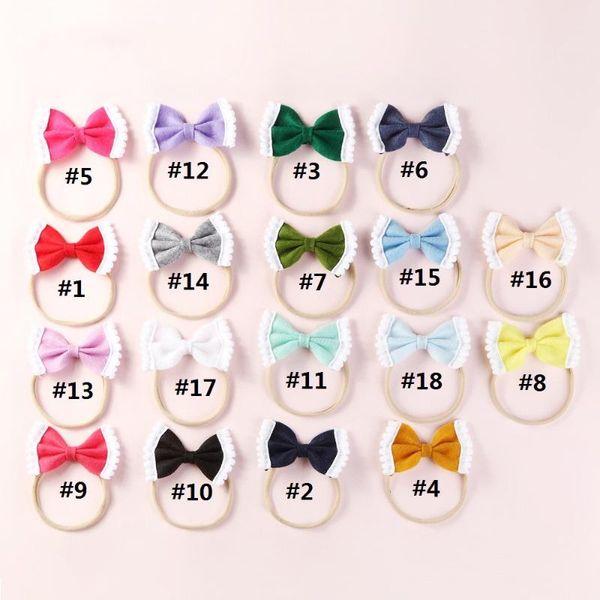 boutique 36pcs fashion cute felt hair bow super soft hairbands solid candy color bowknot nylon headbands princess headware, Slivery;white
boutique 36pcs fashion cute felt hair bow super soft hairbands solid candy color bowknot nylon headbands princess headware, Slivery;white