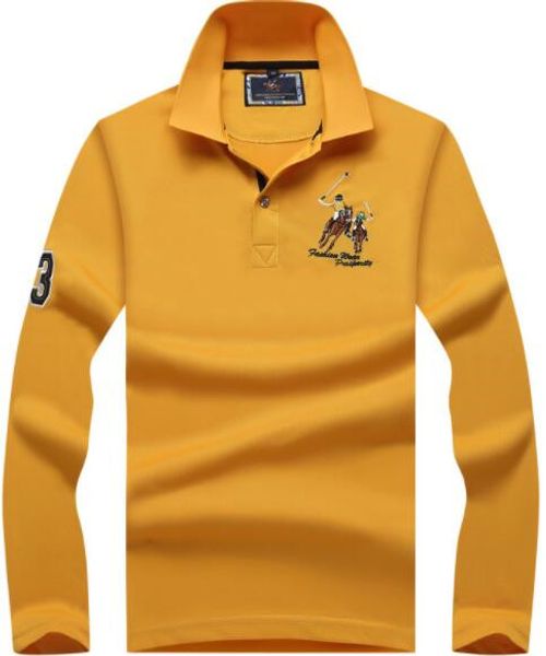 spring 2019 fashion sbusiness casual men's long sleeve lapel plain embroidered polo shirt cotton polo undershirt, White;black
spring 2019 fashion sbusiness casual men's long sleeve lapel plain embroidered polo shirt cotton polo undershirt, White;black