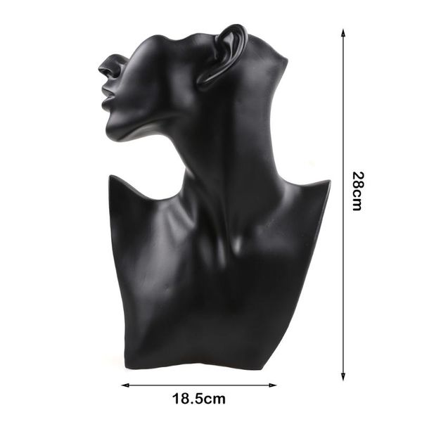 jewelry display stand for counter showcase necklace / pendant bust holder creative earrings figurine display jewellery organizer, Black;white
jewelry display stand for counter showcase necklace / pendant bust holder creative earrings figurine display jewellery organizer, Black;white