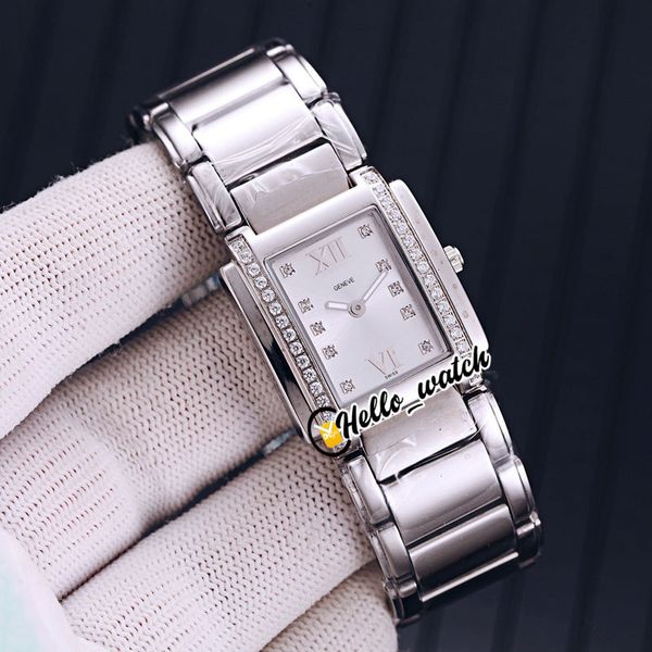 new twenty~4 4910/10a-011 4910/10 silver dial swiss quartz womens watch diamond bezel stainless steel bracelet lday watches hello_watch, Slivery;brown
new twenty~4 4910/10a-011 4910/10 silver dial swiss quartz womens watch diamond bezel stainless steel bracelet lday watches hello_watch, Slivery;brown