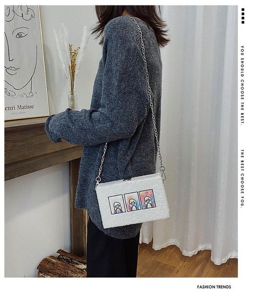 2020 new ladies messenger bag korean fashion casual simple wild one-shoulder small square bag cartoon chain women's
2020 new ladies messenger bag korean fashion casual simple wild one-shoulder small square bag cartoon chain women's