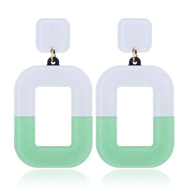 macaron contrast color acrylic square earrings korean personality hollow color geometric acetate earrings ears, Golden;silver
macaron contrast color acrylic square earrings korean personality hollow color geometric acetate earrings ears, Golden;silver