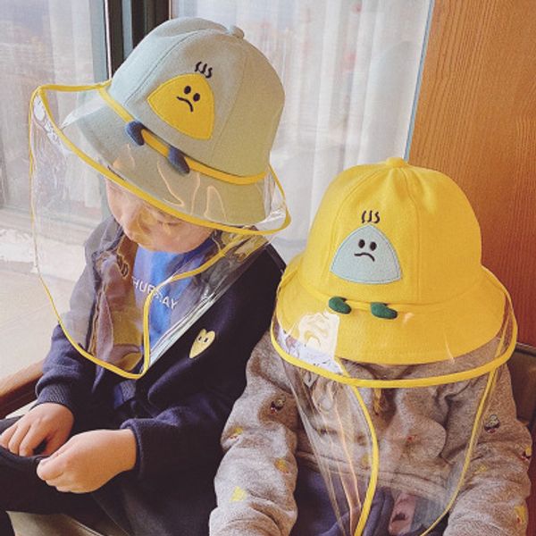 2020 child fisherman hat with mask children protective cap splash proof face protection hat baby children sunhat, Yellow
2020 child fisherman hat with mask children protective cap splash proof face protection hat baby children sunhat, Yellow