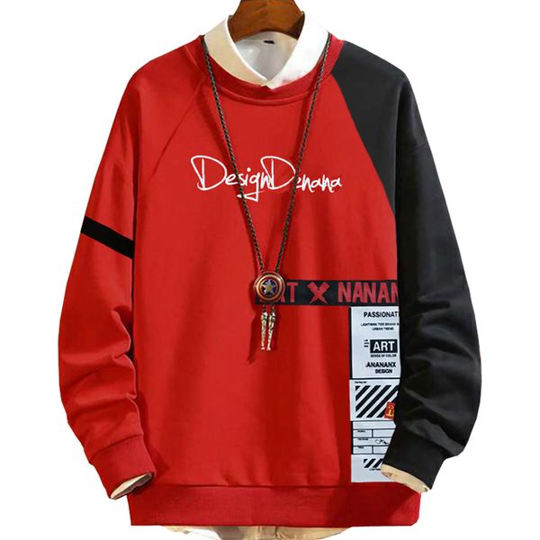 big size 2xl-8xl 9xl 10xl autumn plus size men patchwork cotton sweatshirts o-neck male pullover red sweatshirt hoodies 165 cm, Black
big size 2xl-8xl 9xl 10xl autumn plus size men patchwork cotton sweatshirts o-neck male pullover red sweatshirt hoodies 165 cm, Black