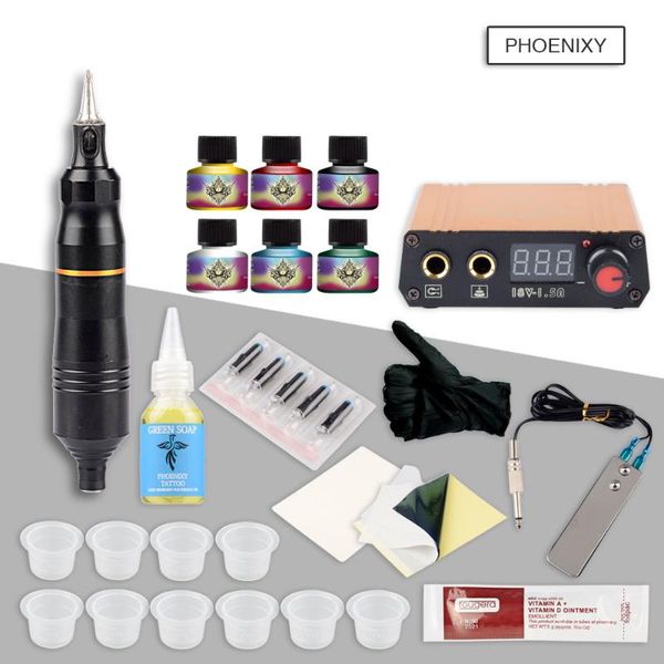professional rotary pen tattoo kit 6 color immortal tattoo inks set lcd mini power equipment supplies kit
professional rotary pen tattoo kit 6 color immortal tattoo inks set lcd mini power equipment supplies kit