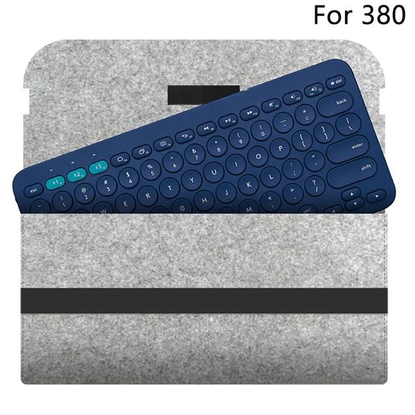 keyboard bag storage felt portable travel cover accessories flexible protective anti carrying case for k380
keyboard bag storage felt portable travel cover accessories flexible protective anti carrying case for k380
