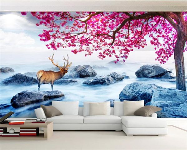 3d modern wallpaper beautiful winter big tree landscape auspicious deer custom animal interior decoration silk mural wallpaper
3d modern wallpaper beautiful winter big tree landscape auspicious deer custom animal interior decoration silk mural wallpaper