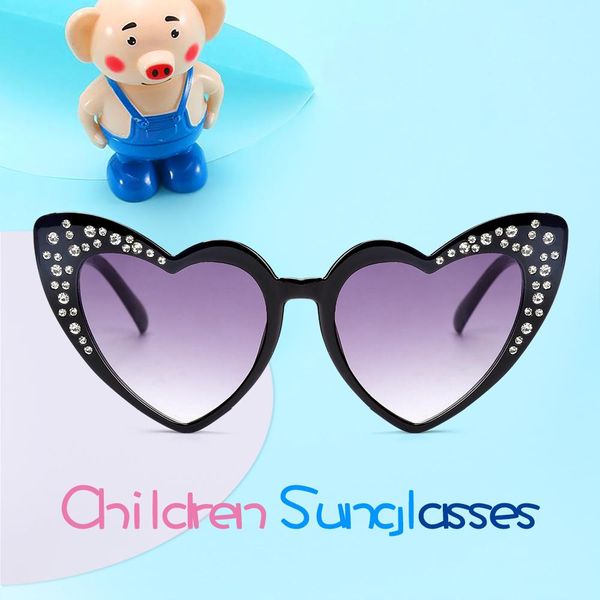 bingking kids heart sunglasses boys girls rhinestone fashion love eyewear baby sun glasses gift for children cute black pink red ennlq, Blue
bingking kids heart sunglasses boys girls rhinestone fashion love eyewear baby sun glasses gift for children cute black pink red ennlq, Blue