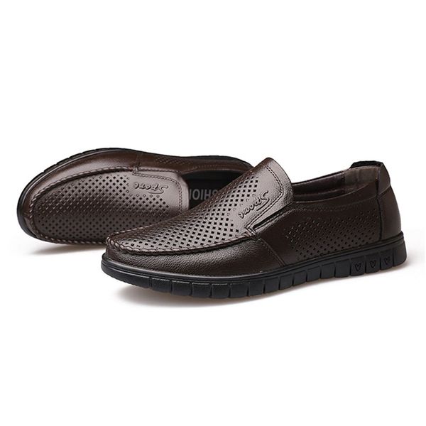 men soft leather loafers 2018 spring summer male casual shoes genuine leather moccasin flat breathable driving shoe(brown with, Black
men soft leather loafers 2018 spring summer male casual shoes genuine leather moccasin flat breathable driving shoe(brown with, Black