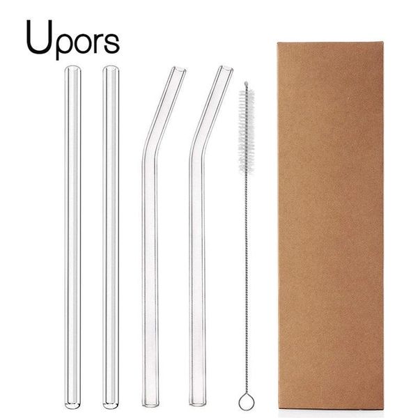 4pcs set reusable glass drinking straws glass strawwith brush eco friendly glass straws for smoothies cocktails 200mm*8mm
4pcs set reusable glass drinking straws glass strawwith brush eco friendly glass straws for smoothies cocktails 200mm*8mm
