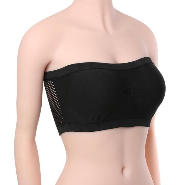 selling women's strapless crop vest bra bandeau boob tube brassiere 6 colors, Black;white
selling women's strapless crop vest bra bandeau boob tube brassiere 6 colors, Black;white