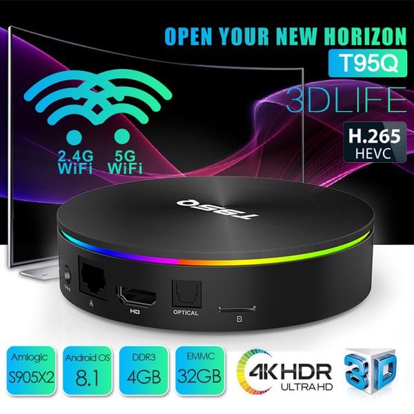 android tv box t95q s905x2 android 8,1 4 + 32 / 64gb tv box поддержка smart tv dual wifi bluetooth
android tv box t95q s905x2 android 8,1 4 + 32 / 64gb tv box поддержка smart tv dual wifi bluetooth