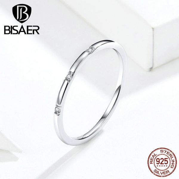 simple anel bisaer 925 sterling silver stackable finger rings for women cubic zircon sterling silver jewelry ecr591, Golden;silver
simple anel bisaer 925 sterling silver stackable finger rings for women cubic zircon sterling silver jewelry ecr591, Golden;silver