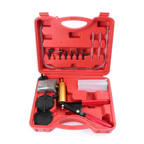 used for motorcycle, moped, vacuum pressure pump tester tool, durable motorcycle brake fluid deflation kit, hand-held tool kit
used for motorcycle, moped, vacuum pressure pump tester tool, durable motorcycle brake fluid deflation kit, hand-held tool kit