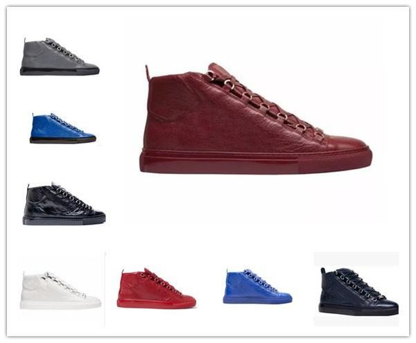 men classic genuine leather women arena brand flats sneakers male high shoes fashion casual lace up shoes size 38-46 m189603, Black
men classic genuine leather women arena brand flats sneakers male high shoes fashion casual lace up shoes size 38-46 m189603, Black