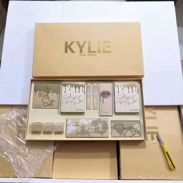 Dhl 2019 makeup et the holiday collection liquid matte lip tick kit eye hadow palette glo highlighter chri tma gift kit
Dhl 2019 makeup et the holiday collection liquid matte lip tick kit eye hadow palette glo highlighter chri tma gift kit
