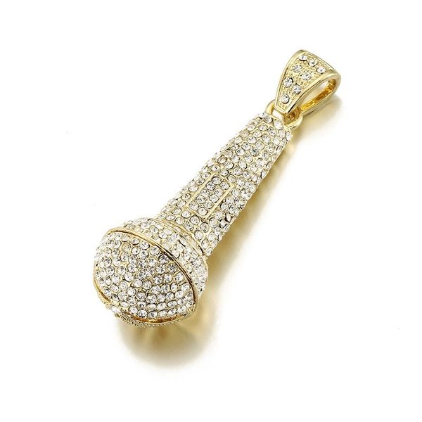 bling bling big microphone pendant necklace men crystal iced out chain gold/silver music microphone charm fashion hip hop jewely
bling bling big microphone pendant necklace men crystal iced out chain gold/silver music microphone charm fashion hip hop jewely