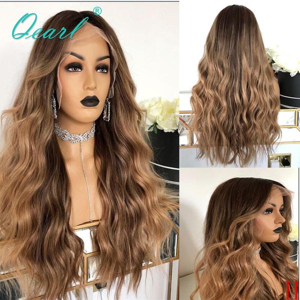 lace wigs brown blonde highlights color human hair front wig 250% 180% high density brazilian remy wavy 13x4 qearl, Black;brown
lace wigs brown blonde highlights color human hair front wig 250% 180% high density brazilian remy wavy 13x4 qearl, Black;brown
