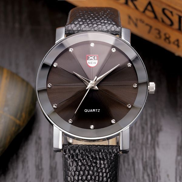 famous watch mens quartz watches men crocodile pattern leather wristwatch women fashion clock relogio masculino, Slivery;brown
famous watch mens quartz watches men crocodile pattern leather wristwatch women fashion clock relogio masculino, Slivery;brown