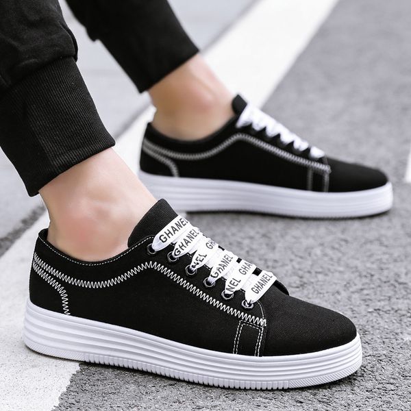 shoes women white sneakers female canvas shoes women fashion vulcanize summer casual, Black
shoes women white sneakers female canvas shoes women fashion vulcanize summer casual, Black