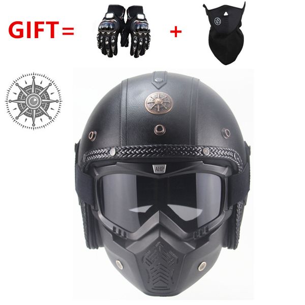 motorcycle helmets handmade personality retro half helmet 3/4 leather riding motocross scooter
motorcycle helmets handmade personality retro half helmet 3/4 leather riding motocross scooter