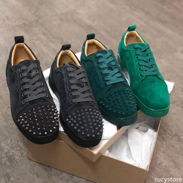 brand designer low cut suede spiked trainers flats shoes luxury spikes shoes for men women designer sneakers with
brand designer low cut suede spiked trainers flats shoes luxury spikes shoes for men women designer sneakers with